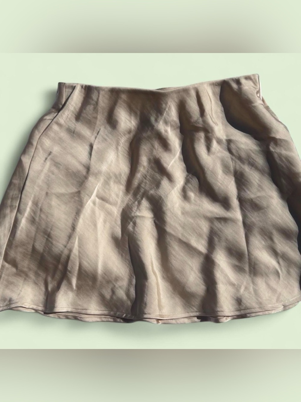 NWT A New Day Satin Mini Skirt